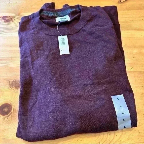 New old Navy Crew neck sweater men’s L - Picture 1 of 7